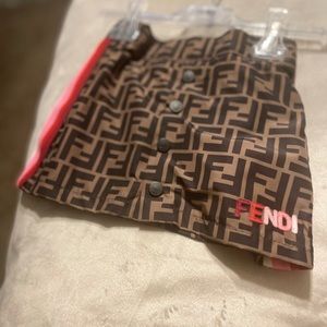 Fendi skirt toddler Authentic